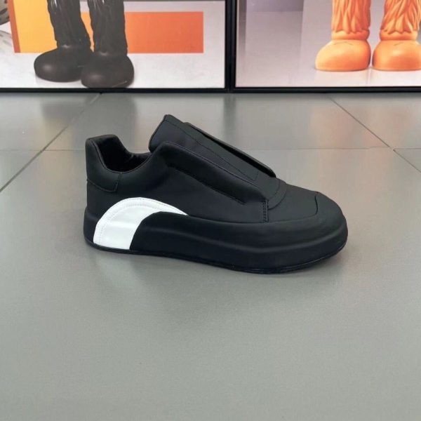 DRESSOVER Genuine Leather Slip-on Breathable Running Casual Shoes